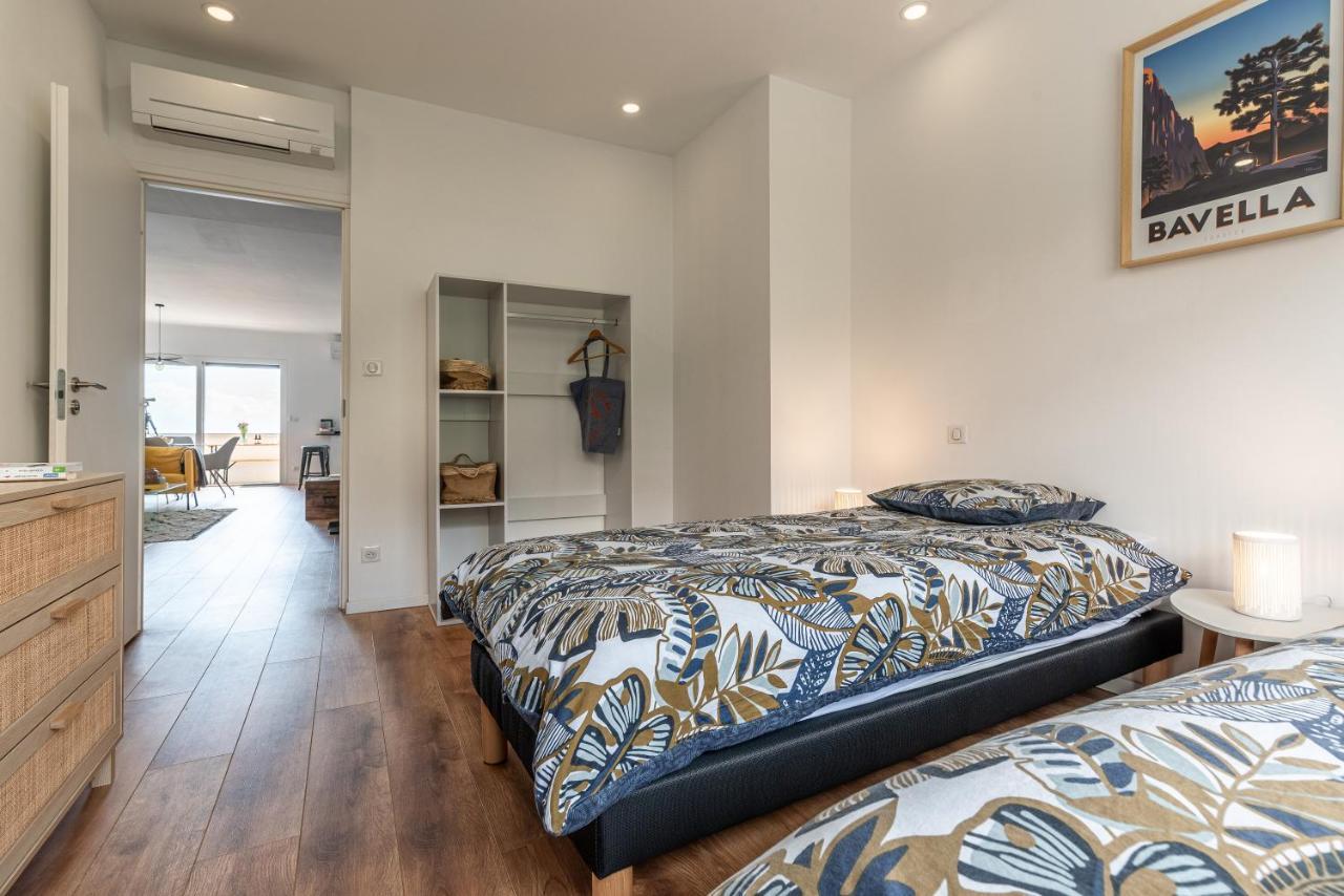 Magnifique Appartement Vue Mer, Spacieux Et Traversant Ajaccio  Luaran gambar