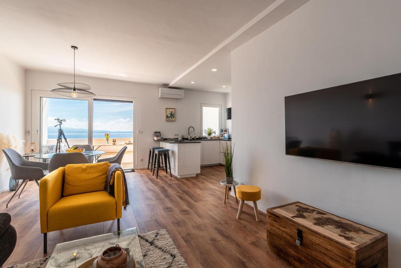 Magnifique Appartement Vue Mer, Spacieux Et Traversant Ajaccio  Luaran gambar