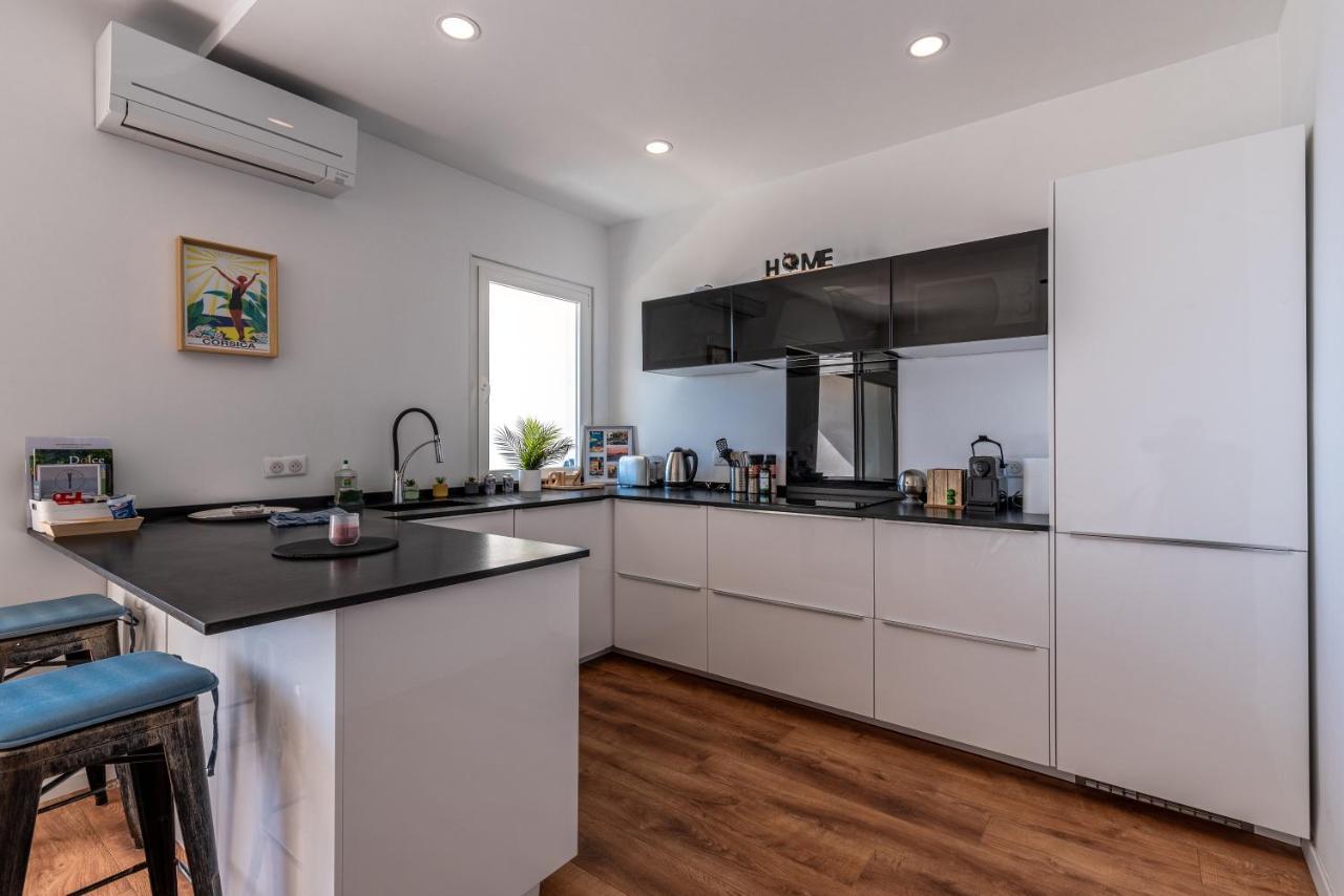 Magnifique Appartement Vue Mer, Spacieux Et Traversant Ajaccio  Luaran gambar
