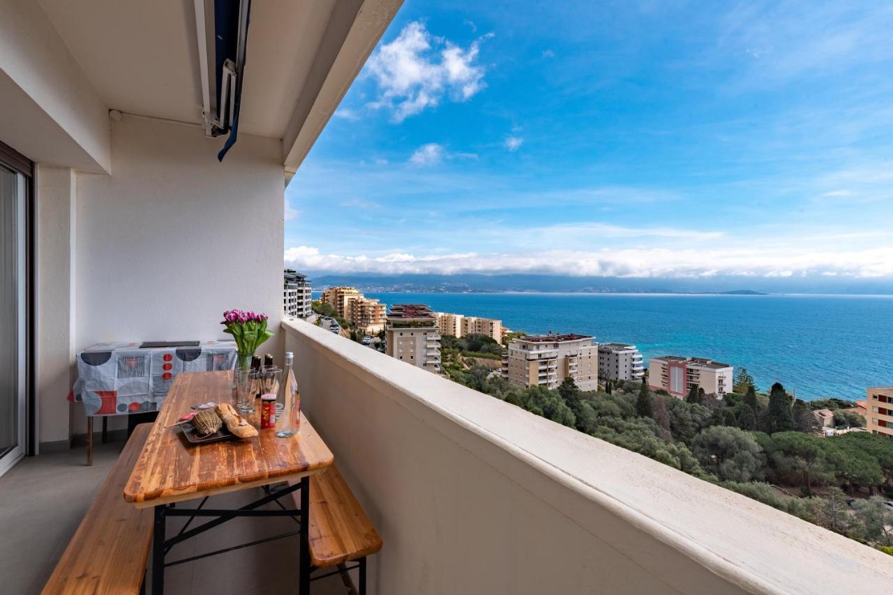 Magnifique Appartement Vue Mer, Spacieux Et Traversant Ajaccio  Luaran gambar